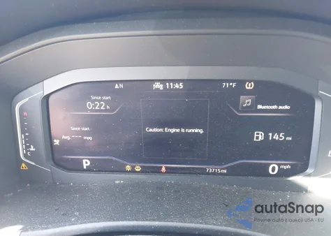 2022 Volkswagen Atlas Cross Sport 2.0T Se W/Technology z USA, uszkodzony, nr VIN 1V2JC2CA9NC209446